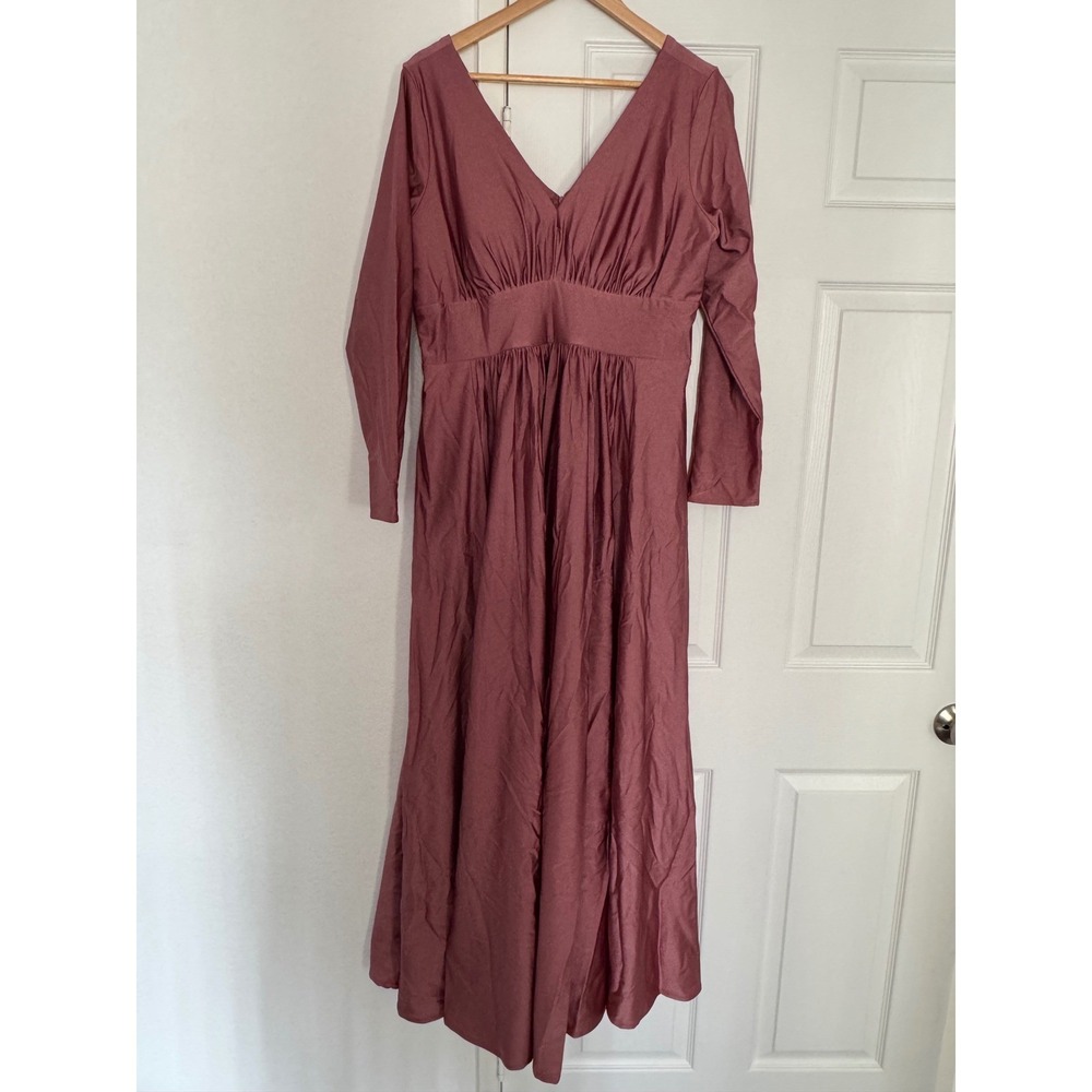 Lenovia 2XL Long Sleeve Maxi Dress Coquette Maximalist Wedding Bridal Chic